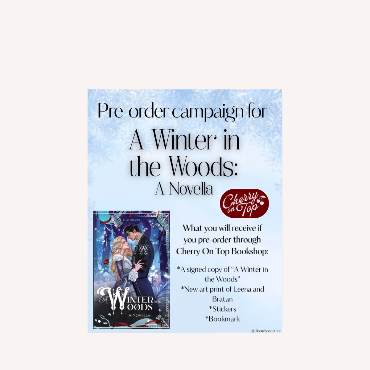Preorder- Whisper in the Woods by Elise Nelson